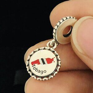 ✨🔥Pandora Republic of Trinidad and Tobago Flag Exclusive Charm